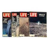 4 Life Magazine 1960s Moon & Apollo Marilyn Monroe