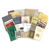 22 Bibiophile Collection of Bks & Book Plate Pkg