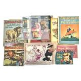 1930"s Chidrens Bks Linen & Adver Trade & Activity