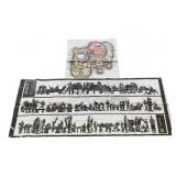 Chinese N Y Folk Painting & Wu lang Shrine Ink Rub