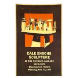 Dale Enochs Sculpture Out-Back Gallery Poster