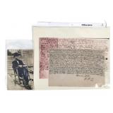 RPPC Nephew Wearing Lincoln