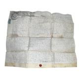 1711 John Burrige Lyme Regis English Land Deed