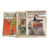 3 Saturday Evening Post 1902 - 1934 P G. Wodehouse