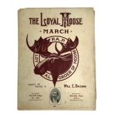 Loyal Moose March 1912 Haverhill Lodge # 848 Music