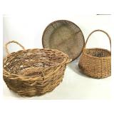 Wicker Basket Set