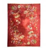 1930 Chinese Style Cut Pile Rug 137' x 106'