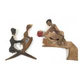 2 Pornographic Folk Art Mechanical Toys