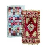 2 small rugs