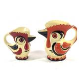 2 Erphila Rooster Pitchers