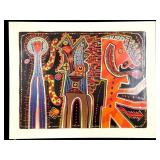 Mark Bulwinkle Enamel Lithograph