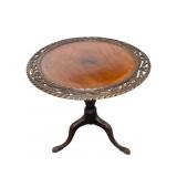 Antique Piecrust Tilt Top Table