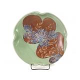 Studio Pottery Dish Marked ja 9 1/4"