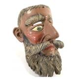 Barbon Bearded Man Dance Mask 1900-1960