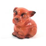 Bonzo Dog Ceramic Trinket or Tobacco Jar