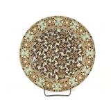 Japanese Nerikomi Ceramic Plate