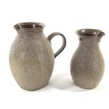 Stoneware Pitchers Studio Art Pottery
