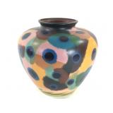 Wm Itter Signed Paint Glazed Vase