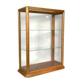 Fine Figured Maple Display Case Wm Itter 1977