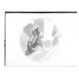 Barry Gealt 1979 Drawing w Inscription