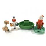 4 Art Deco Ceramics S&P Smoking Accessories