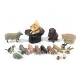 Miniature Animals & Objects 16 Pcs