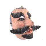 Guatemala Conquistador Carved Wood Mask