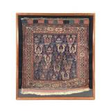 Atq Caucasian Flatweave Rug w Geometric Motifs