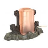 Art Deco Egyptian Revival Sphinx Boudoir Lamp
