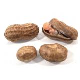 Pressed Paper Peanuts Walnut w Photos & Potato