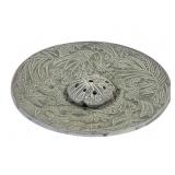 Weller Pottery Marvo Palm Tree Bowl & Flower Frog