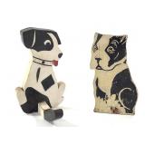 Folk Art Dog Doorstop & Coat Hook