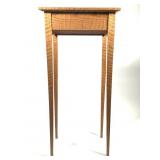 Wm Itter Handmade Birdseye Maple Display Stand