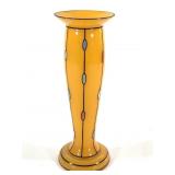 1920-30s Czech Tango Art Glass Vase