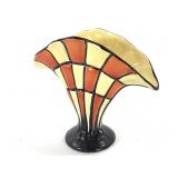 1930s Ditmar Urbach Czech Ceramic Fan Vase