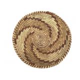 Sm. Polychrome Spiral Basket Tray