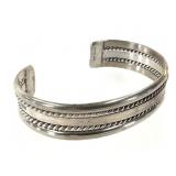 Sterling 5 Band Cuff 44.6g TW