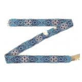 Early Native American Beaded Strap