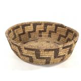 Southwestern Coiled Basket w/ Geometric Designs
