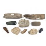 Primitive Axe Head, Adze, Pestle & More