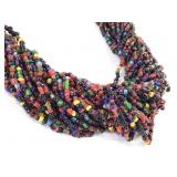 Multistrand Seed Bead Necklace 24" Lj