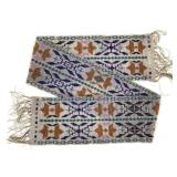Loom Beaded Geometric Bandolier Strap