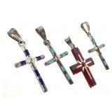4 Sterling Crosses 9.8g TW