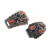 Sterling Coral Watch Tips 10.4g TW