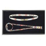 Seed Bead Necklace & Headband