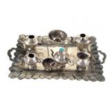 Miniature Sterling Tea Set 36g TW