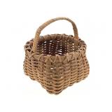 Woven Splint Basket w/ Handle