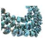 Turquoise Chunk & Spiny Oyster Bead Necklace