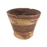 Finely Twined Polychrome Basket