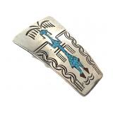 Sterling Turquoise Bolo Clip 18.6g TW